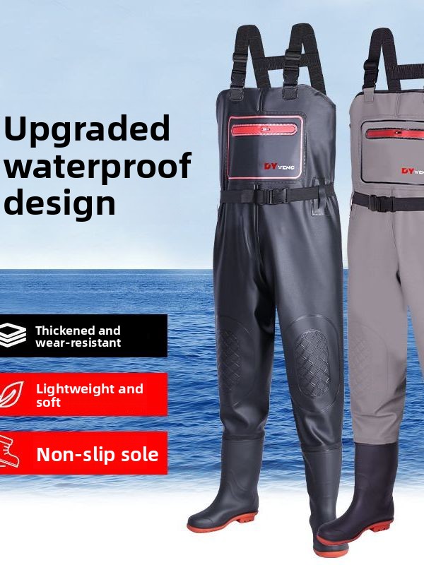 Fishing Rain Suit - Thickened Waterproof Fishing Overalls Men's Outdoor