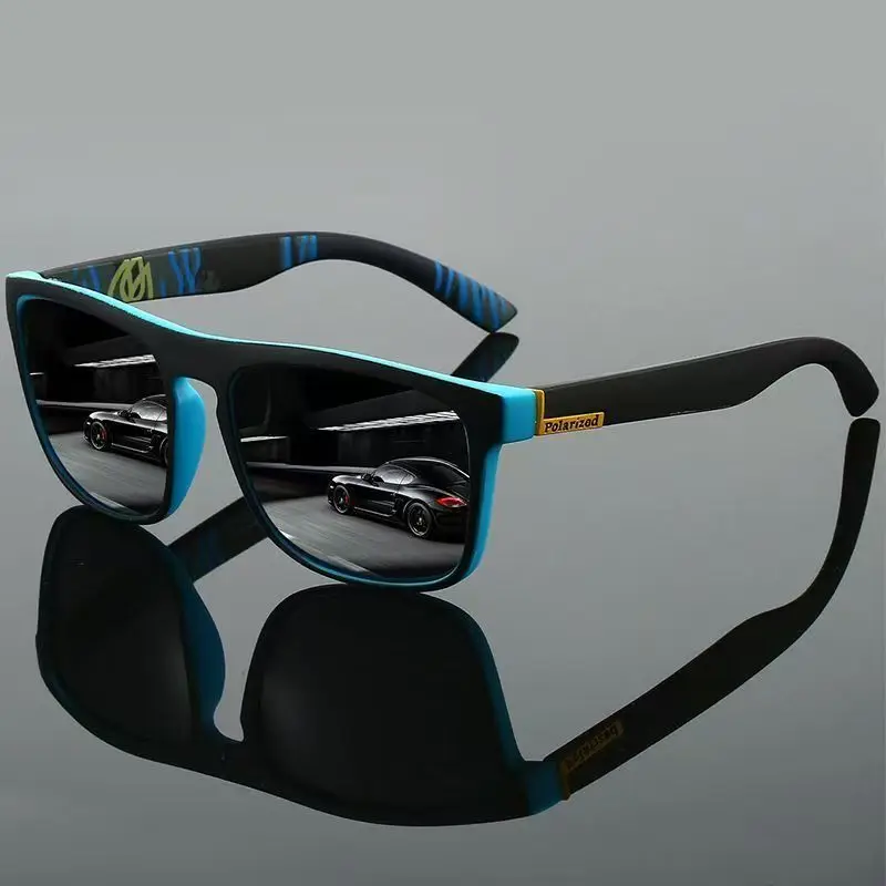 Fishing Sunglasses Polarized - 1/2pcs Square Sport Sunglasses Anti Glare