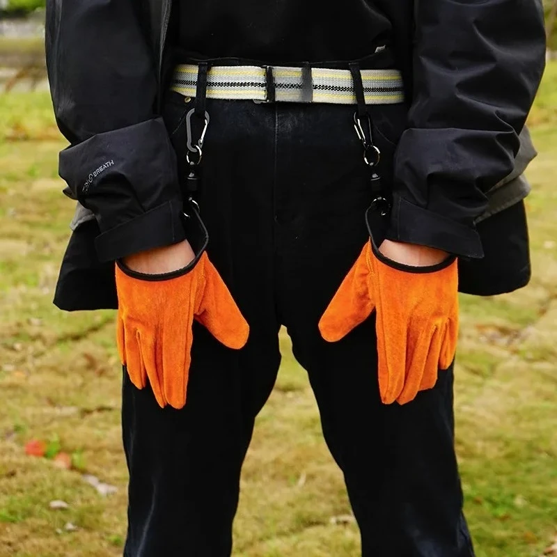 Cowhide Leather Heat Resistant - Fishing Gloves 评论和价格
