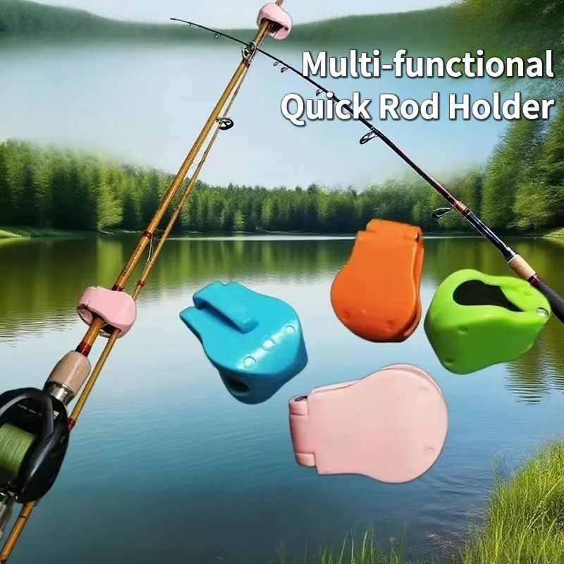 2/4pcs Fishing Rod Holder Fixe - Fishing Belt 评论和价格
