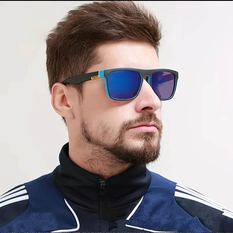 1/2pcs Square Sport Sunglasses - Fishing Sunglasses Polarized 评论和价格